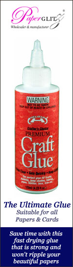 We use & recommended Helmar Premium Craft glue for all papers and cards