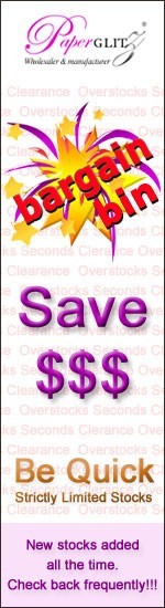 SAVE BIG on products in our Bargain Bin. Hurry - strictly limited stocks!!!