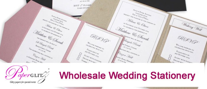 Wholesale Suppliers to the Wedding Invitations & Stationery Industry