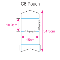 C6 Pouch Pocket Folds