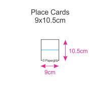 Place Cards (9x10.5cm)