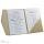 Example of a decorated Paperglitz Pocket Fold Invitation - A6 Folio in Mohawk Via Kraft
