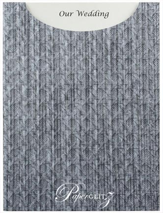 Glamour Pocket C6 - Embossed Wicker Brushed Midnight Pearl