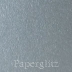 Petite Scored Folding Card 80x135mm - Curious Metallics Galvanised