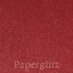 120x175mm Scored Folding Card - Curious Metallics Red Lacquer