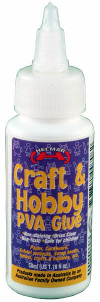 Helmar Craft & Hobby PVA Glue - 50ml