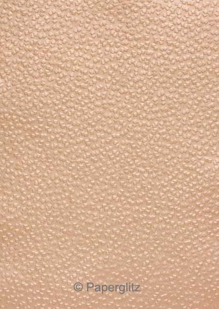 Handmade Embossed Paper - Modena Colonial Rose Pearl A4 Sheets