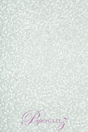 Handmade Embossed Paper - Pebbles Baby Blue Pearl Full Sheet (56x76cm)