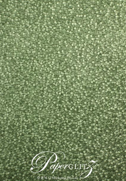 Glamour Add A Pocket 9.3cm - Embossed Pebbles Sea Green Pearl