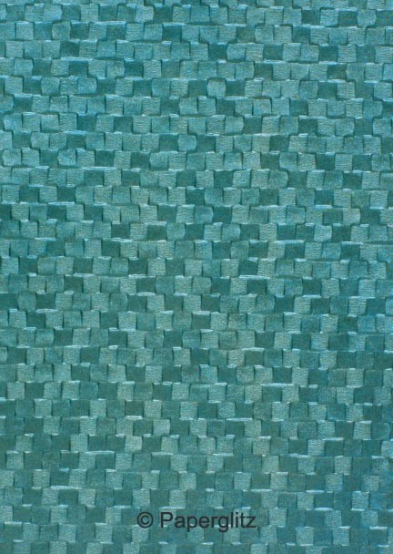 Handmade Embossed Paper - Trident Oceanic Pearl Full Sheet (56x76cm)