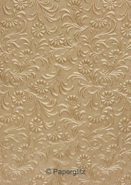 Glamour Add A Pocket V Series 9.6cm - Embossed Tuscany Mink Pearl
