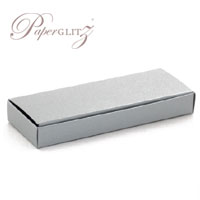 3 Chocolate Box - Crystal Perle Metallic Steele Silver