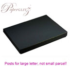 C6 Invitation Box - Crystal Perle Metallic Licorice Black