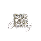 Diamante Cluster - Square Mini - 10 Pack