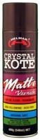 Helmar Crystal Kote Matte Varnish Spray - 400g