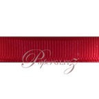 10mm Gros Grain Ribbon - Double Sided 25Mtr Roll - Wine Red