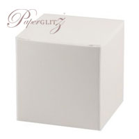 5cm Cube Box - Semi Gloss White