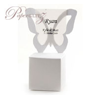 Chair Box - Butterfly - Crystal Perle Metallic Diamond White