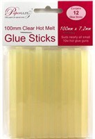 Paperglitz Hot Glue Sticks - 7.2mmx100mm - 12 Pack