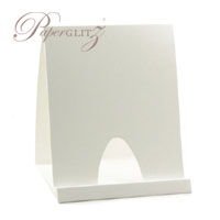 Card Display Stands - Semi-Gloss White