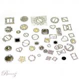 Sample Pack - Diamante Buckles, Clusters & Buttons